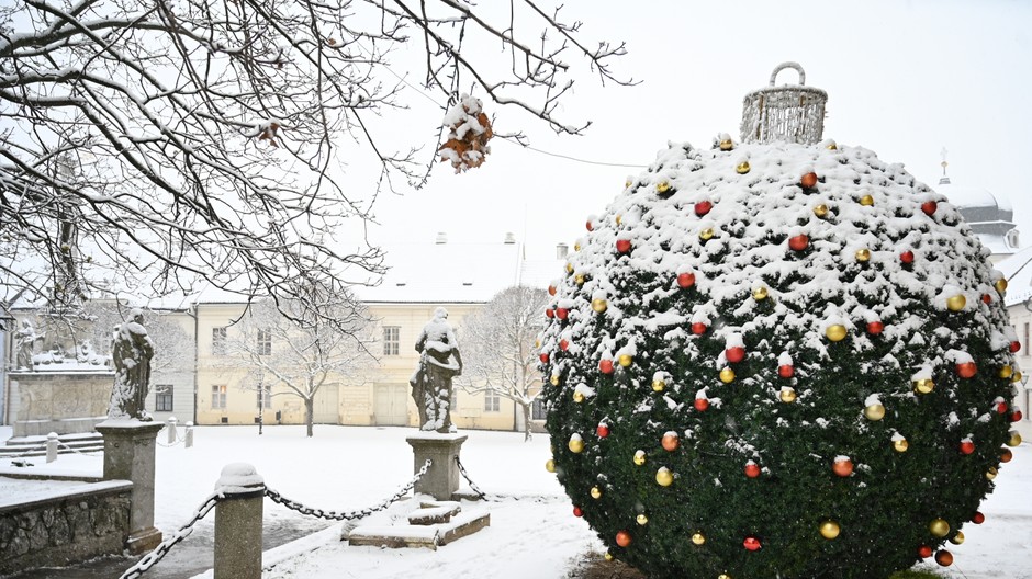 Trnava počasie sneh mesto