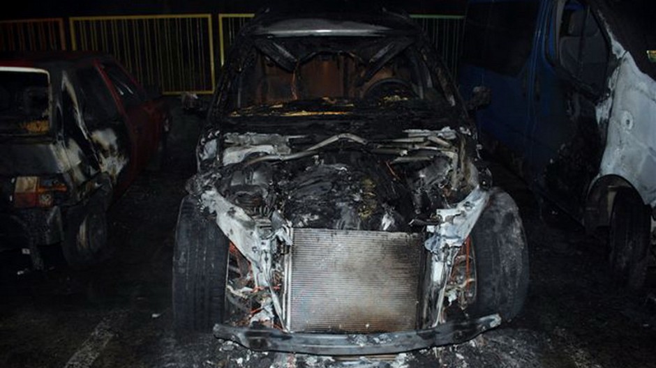 Zhorené BMW X5 4, Žiar nad Hronom