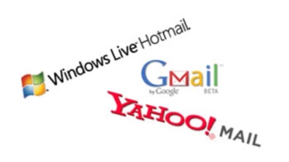 Gmail Hotmail Yahoo