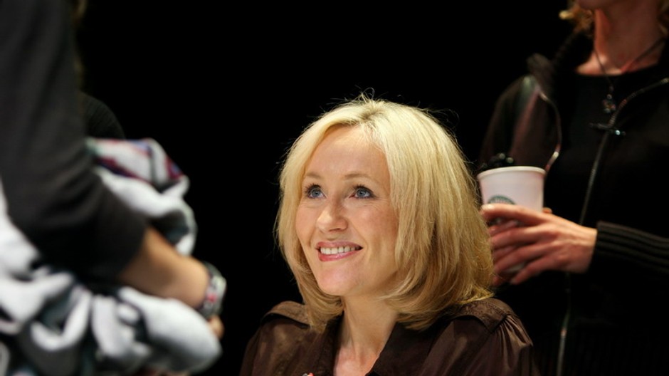 Rowling - autogramiáda