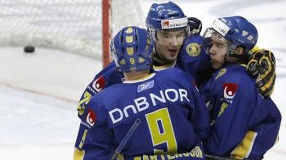 švédska radosť po góle