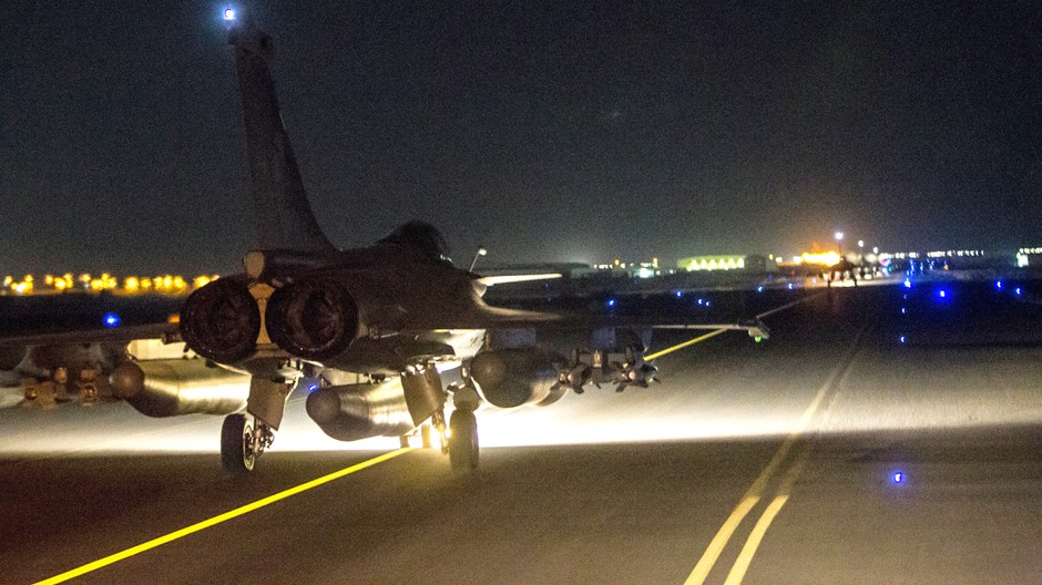 Sýria bombardovanie Francúzi Islamský štát