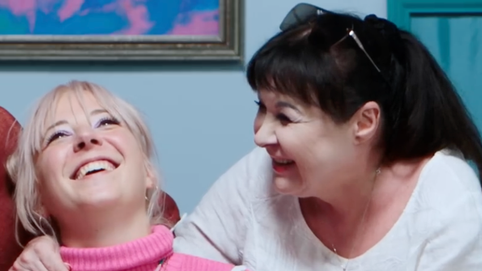 Anička SLováčková a Dagmar Patrasová