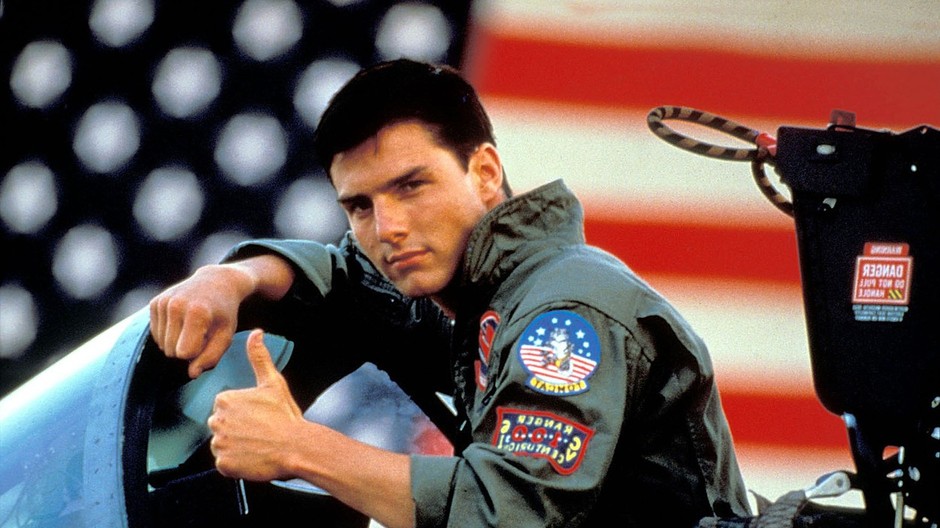 Tom Cruise vo filme Top Gun