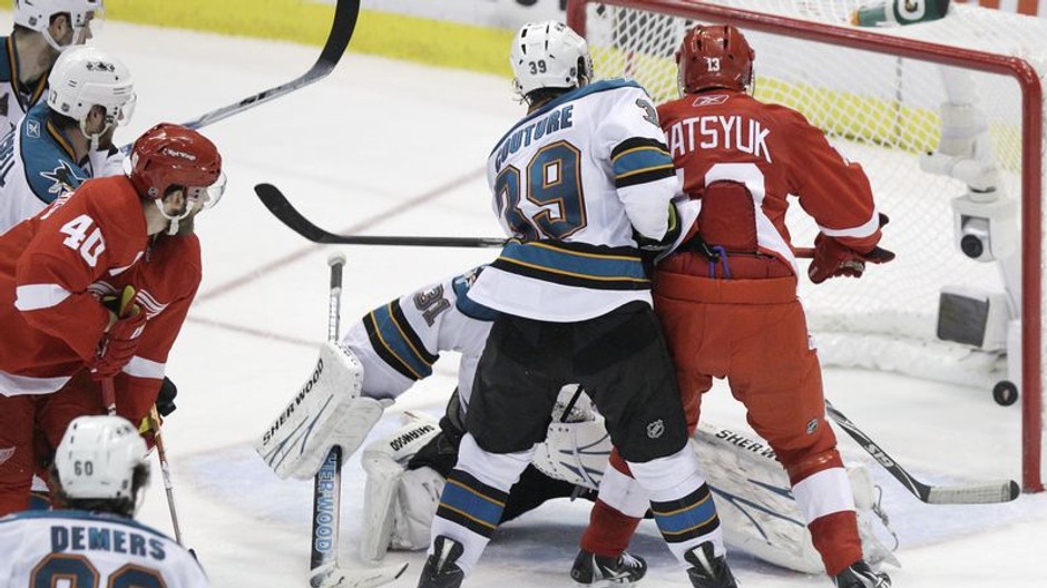 NHL play-off, Detroit-San Jose