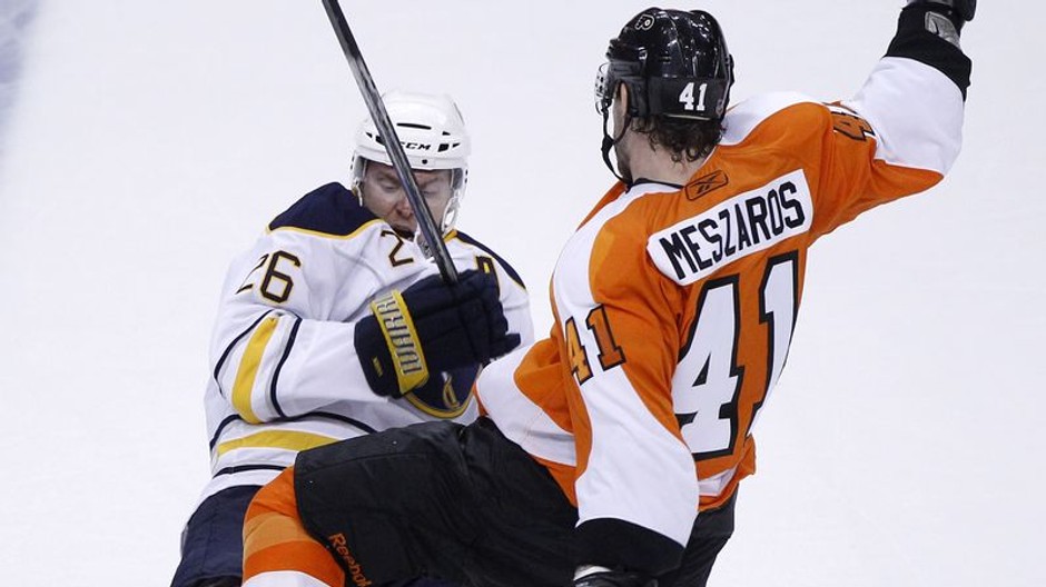 Meszároš v zápase play-off proti Buffalu