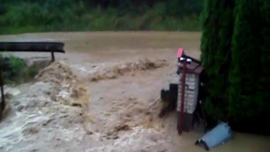 Povodeň v Kremnických baniach742