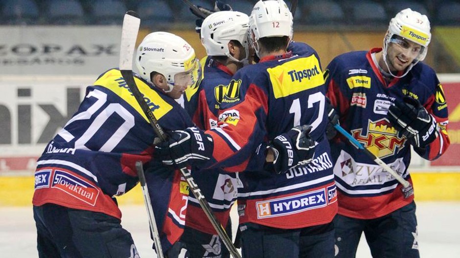 radosť zvolenských hráčov