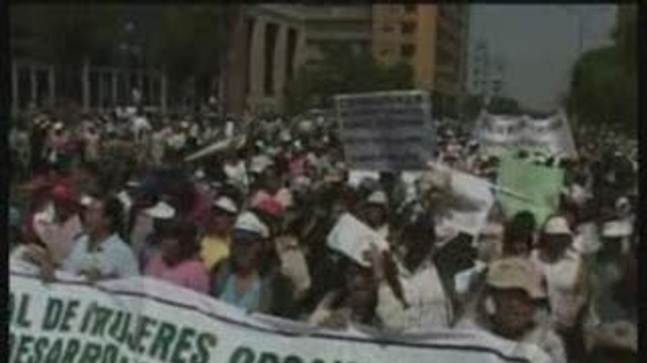 Protest hladných v Peru