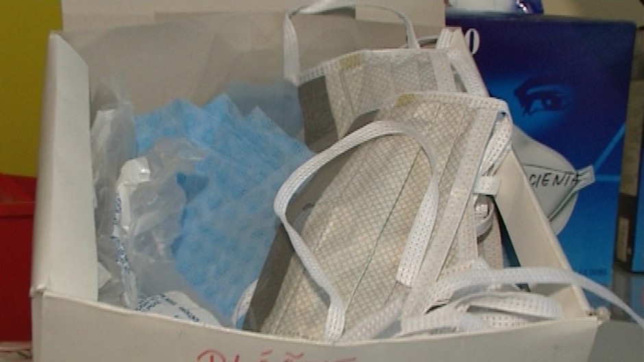 ruska v krabici prasacia chripka