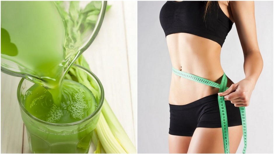 zeler, chudnúci nápoj