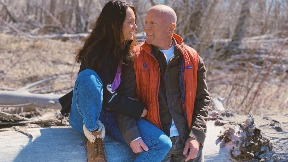 Bruce Willis s manželkou