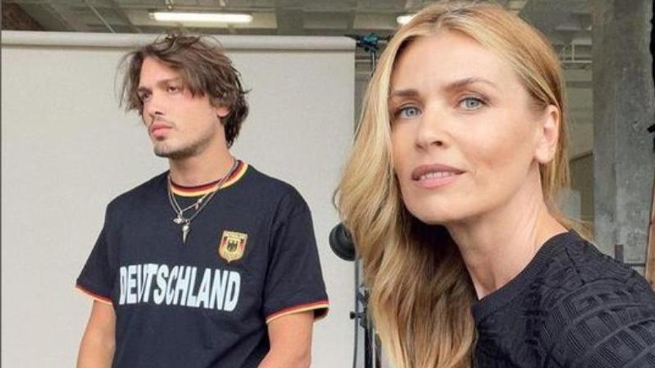 Daniela Peštová so synom