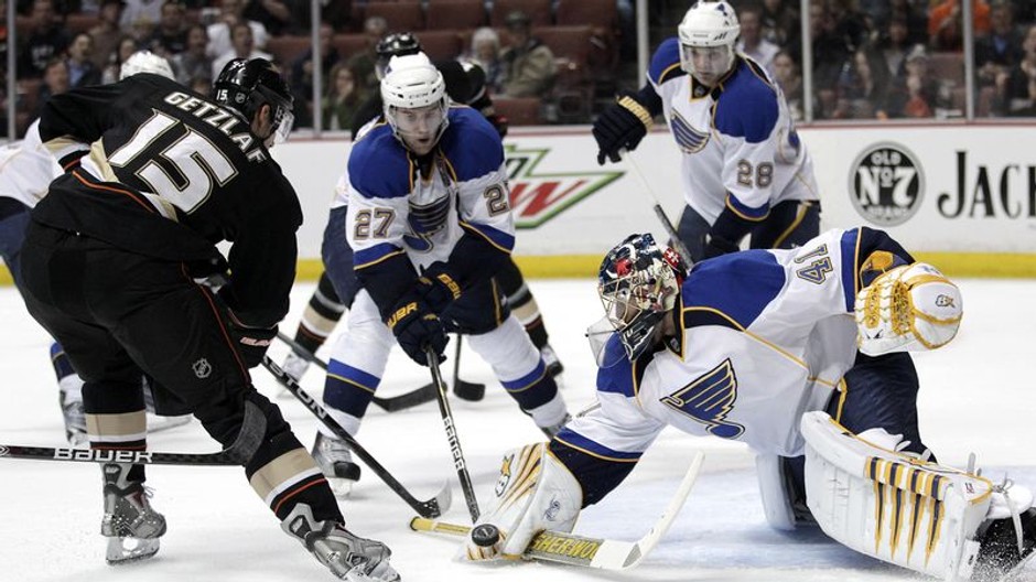 Halák v zápase proti Los Angeles