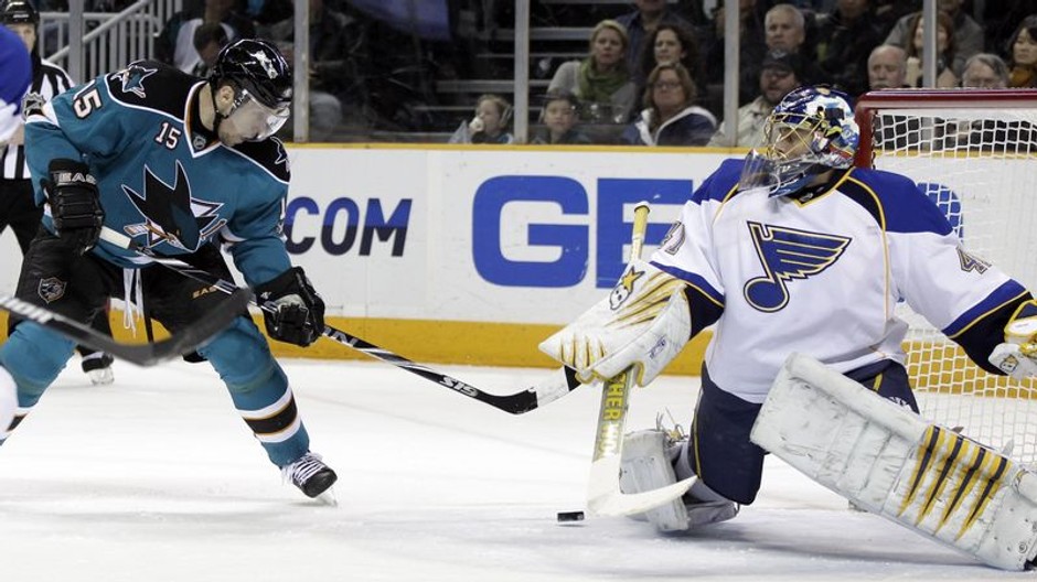 Halák v zápase proti San José