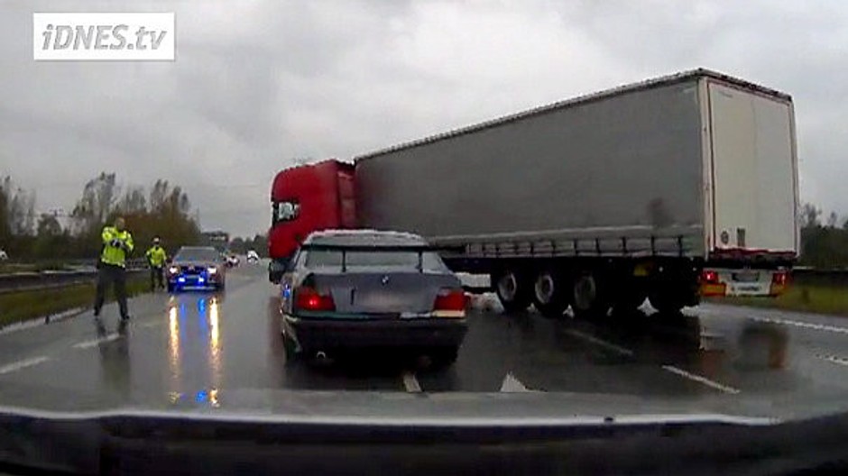 naháňačka, kamión, Česko