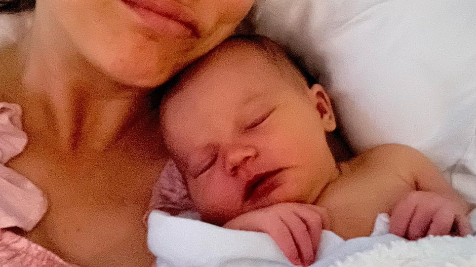 Kaley Cuoco s dcérkou