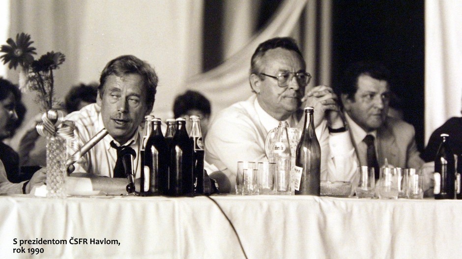 Líder ĽS-HZDS Vladimír Mečiar