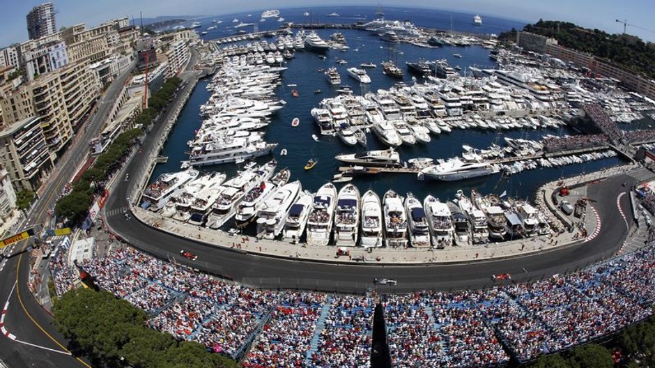 F1 v Monaku panorama