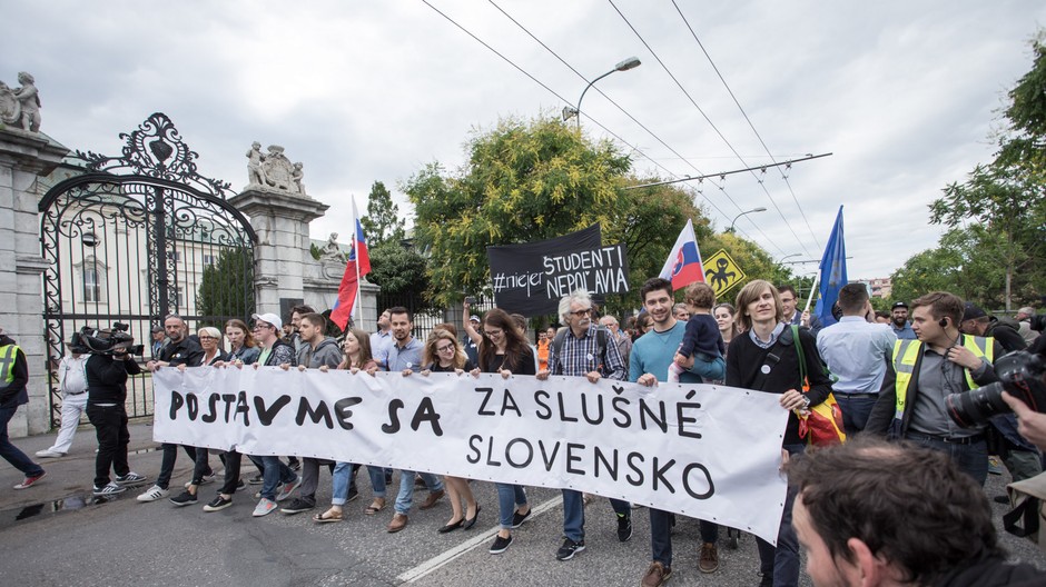 Za slušné Slovensko - 4 mesiace po vražde 