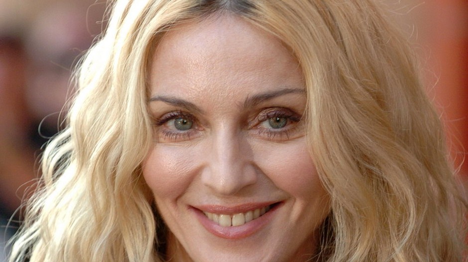 madonna portret usmev