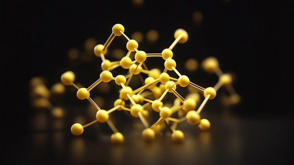 the-molecular-structure-of-kevlar-with-black-backr