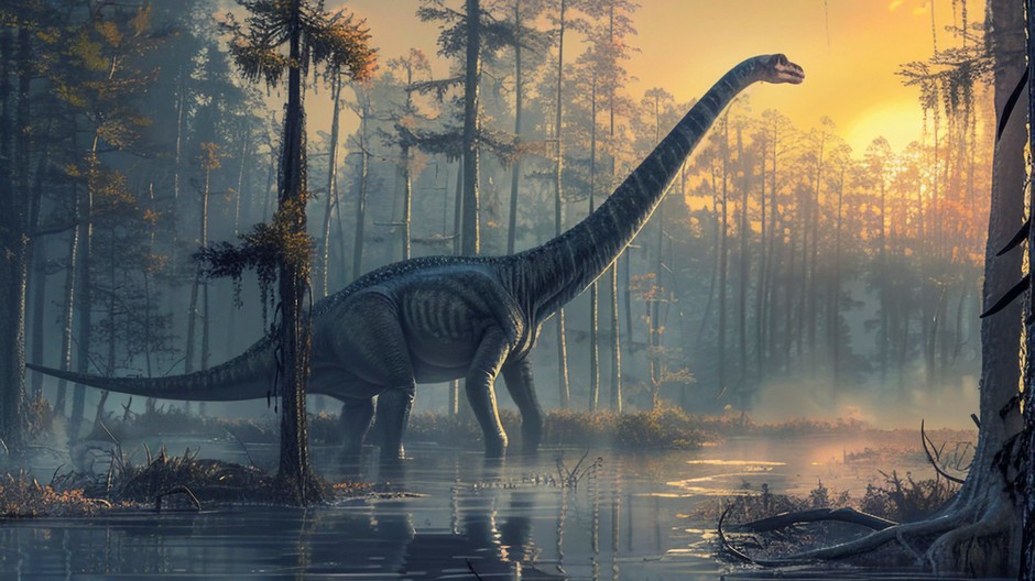 sauropod-dinosaur-nature