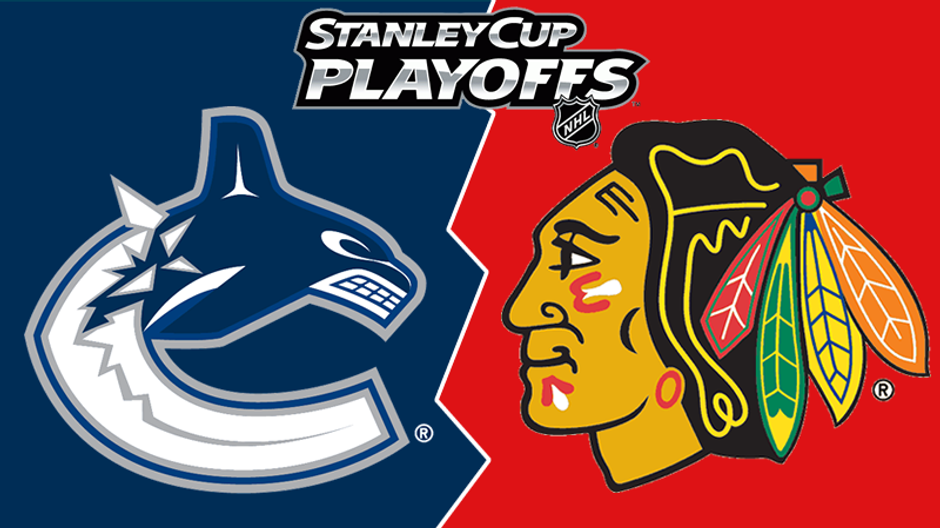nhl 2010 vancouver vs chicago logos