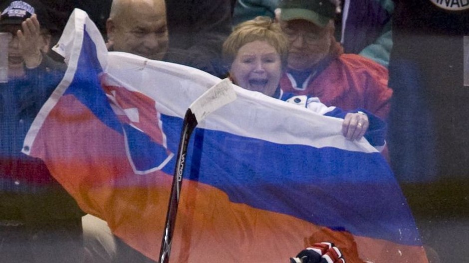 Slovenská vlajka fanúšik