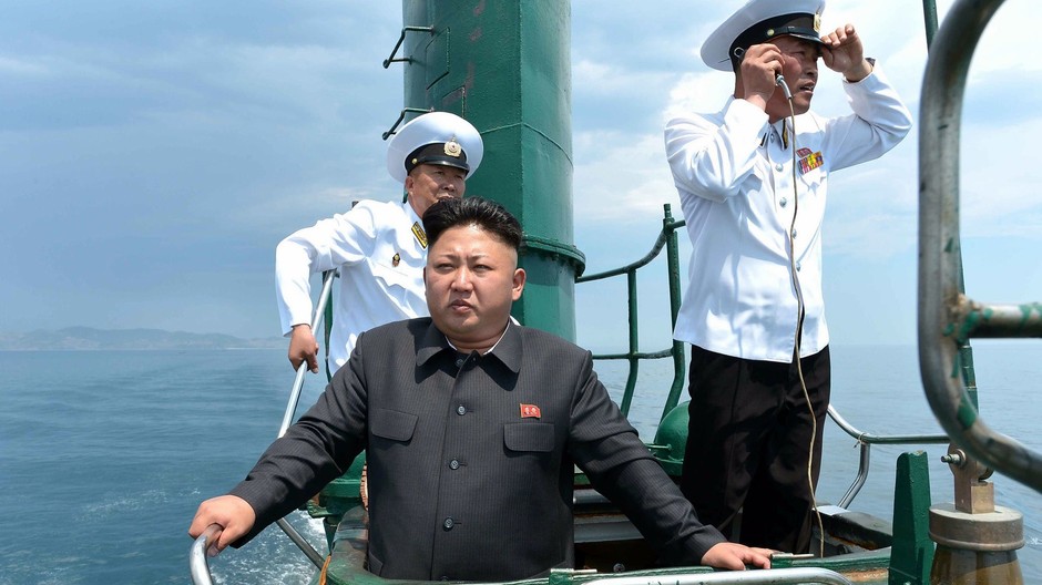 Kim Čong-un v ponorke