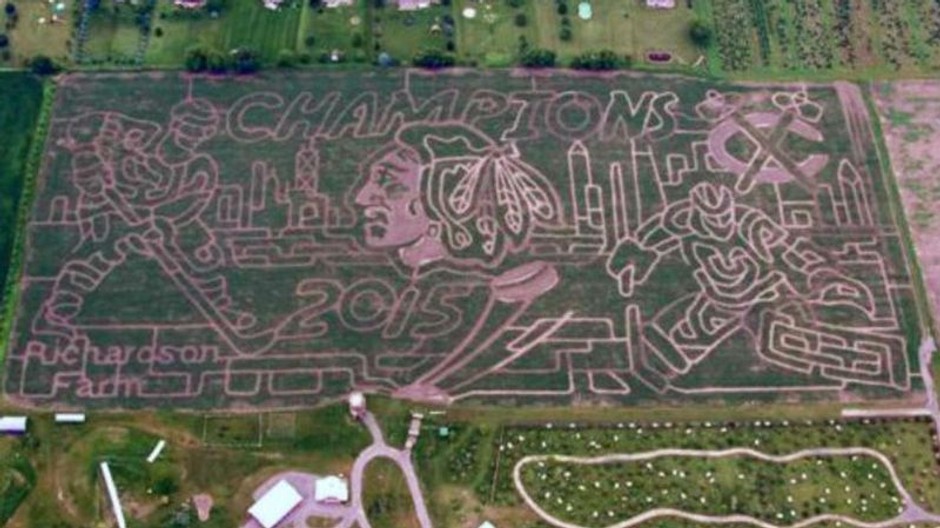 Stanley Cup v kukuricnom poli