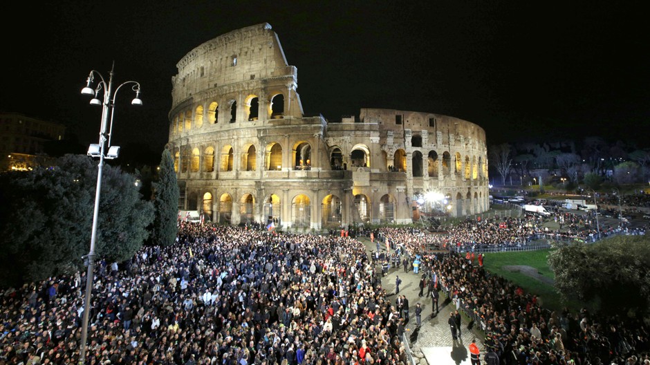 Koloseum krížová cesta