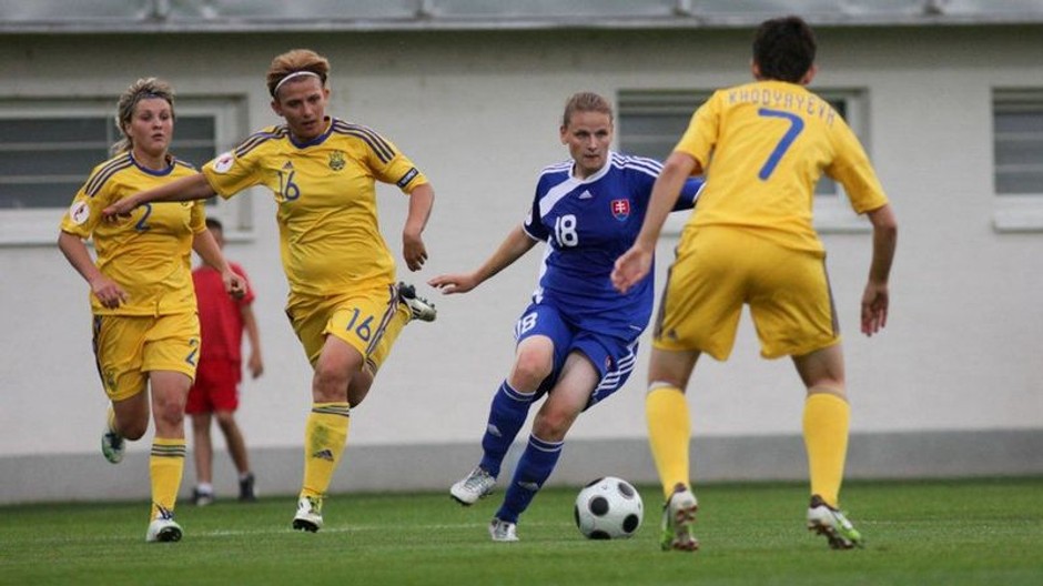 futbal ženy, Slovensko-Ukrajina