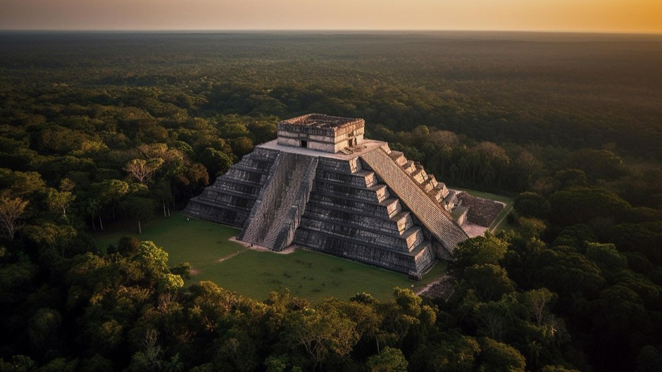 Mayan pyramid