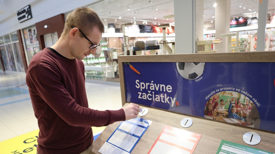 TESCO grant Spravne zaciatky