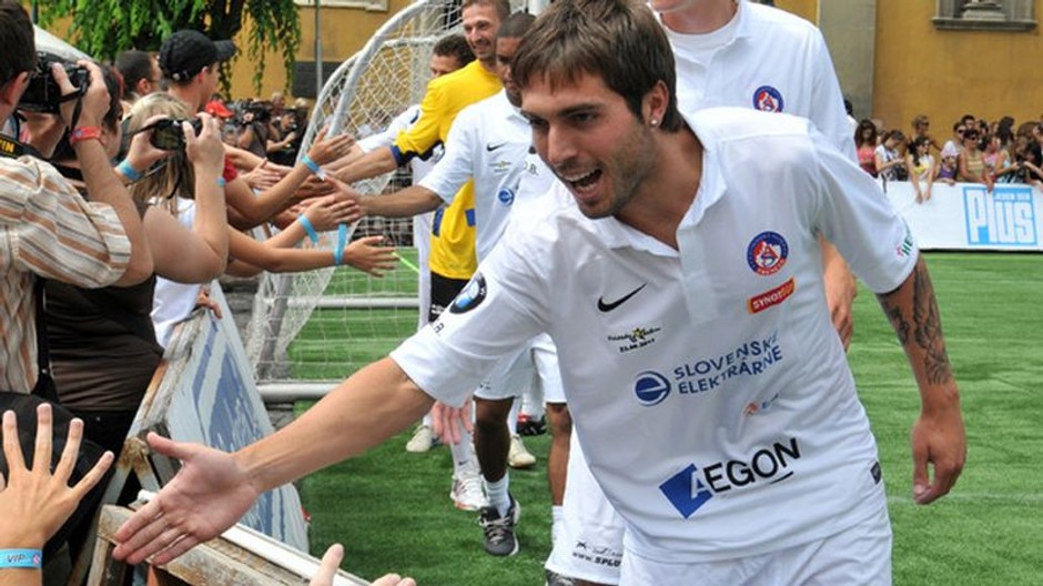 Depetris s fanúšikmi