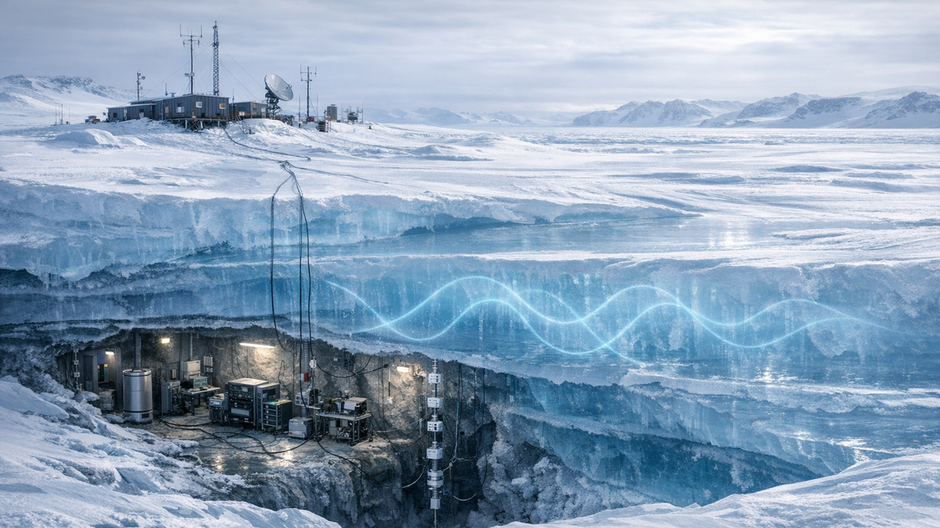 Neznáme signály zachytené pod ľadom v Antarktíde