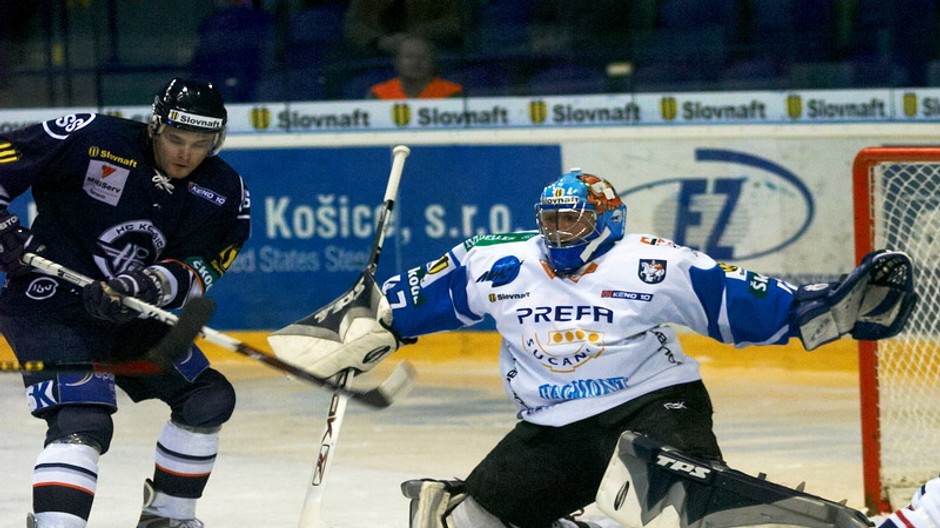 hokej pred brankou martin