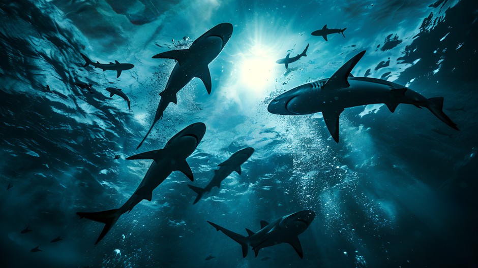 realistic-shark-ocean 
