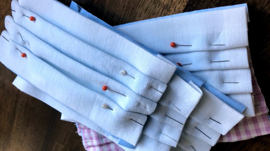 rúško rúšky šitie