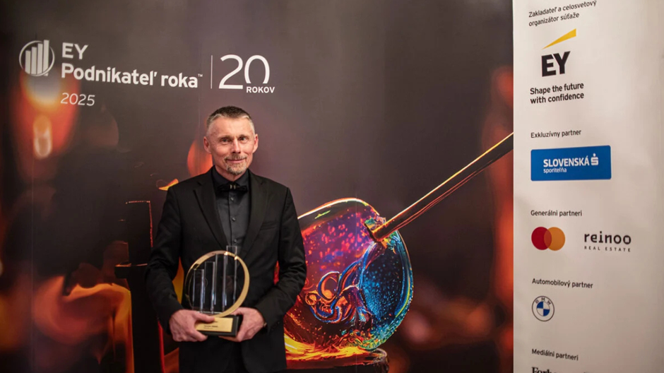 EY Podnikateľ roka 2025 Jaroslav Maslen