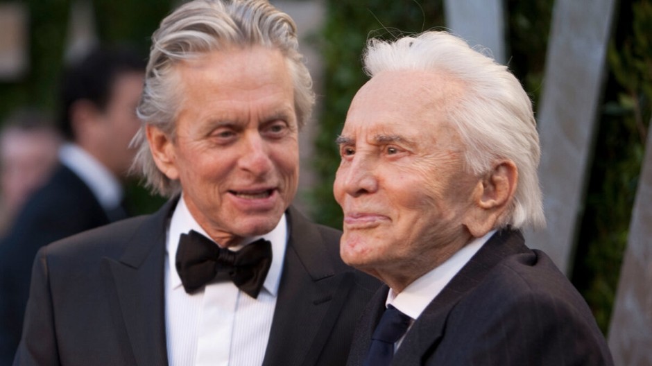 Kirk Douglas a Michael Dougles