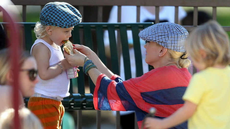 Gwen Stefani a jej dieťa