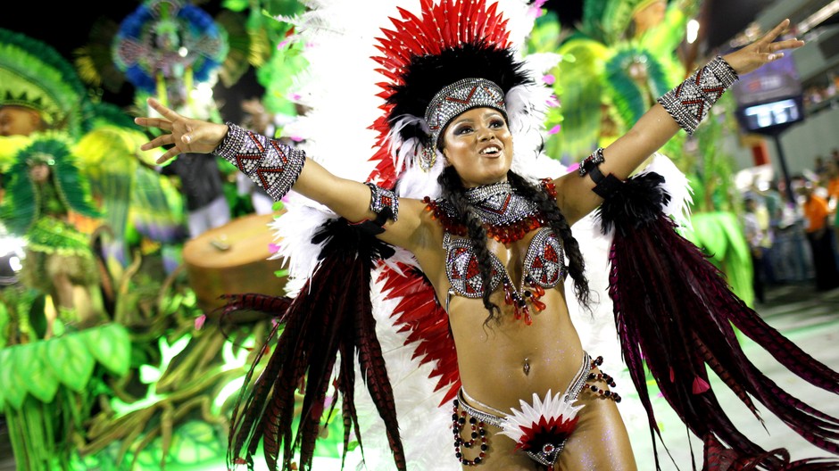 Karneval Brazília ilustračné foto