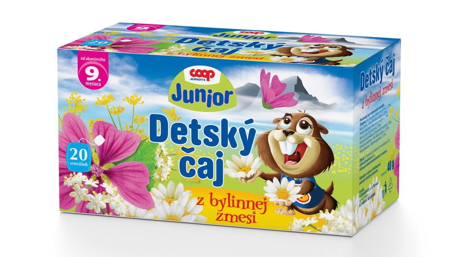 Detský čaj COOP Jednota