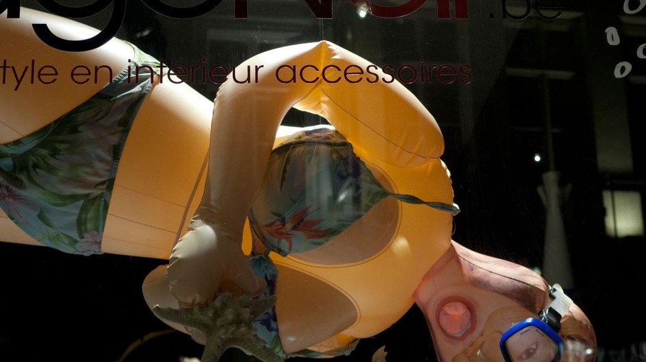 Nafukovacia panna, ilustračná