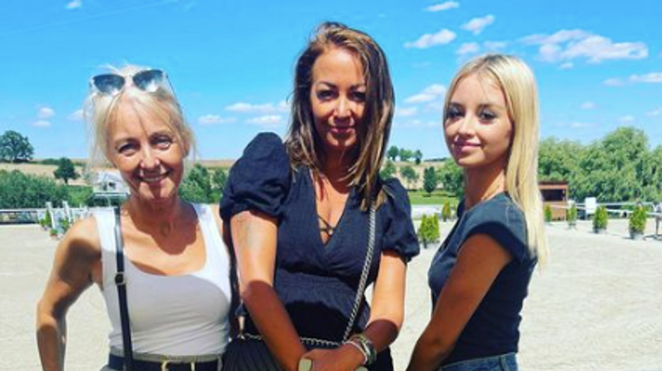 Veronika Žilková s dcérami Agátu a Kordulou