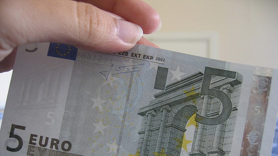 päť euro