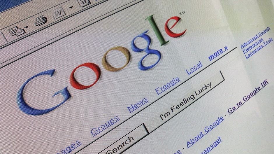 Google logo na internete