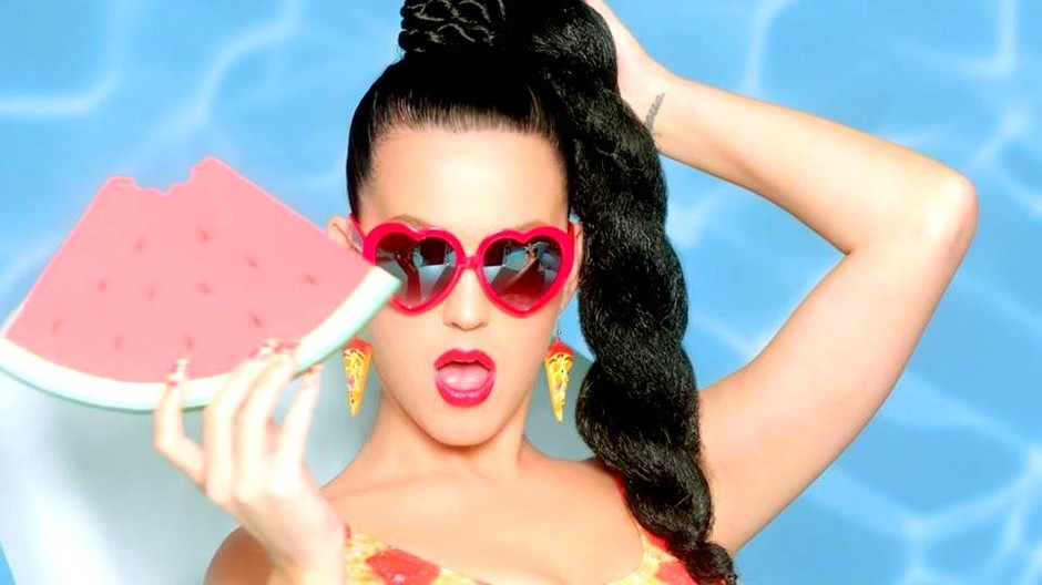 Katy Perry s melónom